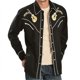 thumbnail image 1 of Camisa de manga larga con botones para hombre, estilo étnico tribal occidental, informal, deportiva, para exteriores, estilo callejero, con solapa, ropa informal y cómoda, 1 of 6