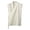 A-White363, variant on XIAOCHA Men's Linen Blend Vest Wrap Front Tie Closure Top Breathable Minimalist Casual Shirt