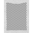thumbnail image 1 of Geometric Rhombus Tapestry, Ethnic and Vintage Themed Repeating Motifs in Monochrome, Wall Hanging for Bedroom Living Room Dorm Decor, 40W X 60L Inches, Charcoal Grey and White, by Ambesonne, 1 of 2