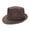 Coffee, variant on Men Women Summer Straw Pie Hat Boater Derby Fedora Sun Hats Straw Panama Hat Fedora Beach Sunhats Hats Costume Red Free Size