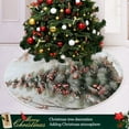 thumbnail image 3 of Ryvnso Christmas Tree Skirt Christmas Trees Watercolor Xmas Tree Skirts Ornament Home Decorations 35.4", 3 of 6