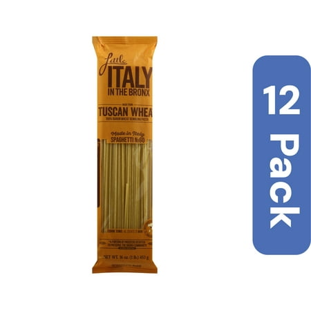 Little Italy In The Bronx Spaghetti No. 6 Pasta 16 oz (Pack Of 12)