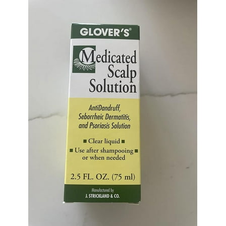 GLOVER’S Medicated Scalp Solution 2.5 oz