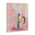 thumbnail image 2 of Stupell Industries Mid-Century Vintage Coffee Maker on Pink Canvas Art, 16 x 20, by The Prints Vibe, 2 of 8