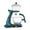 B, variant on Magnetic Water Diversion Kungfu Glass Tea Set For Kitchen Loose Infusers Kettles Cooking Tea Maker Set