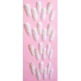thumbnail image 4 of Pretty, Pretty Snowflakes Matte Square Press On Nails - 24 Pieces - Winter Nails, 4 of 6