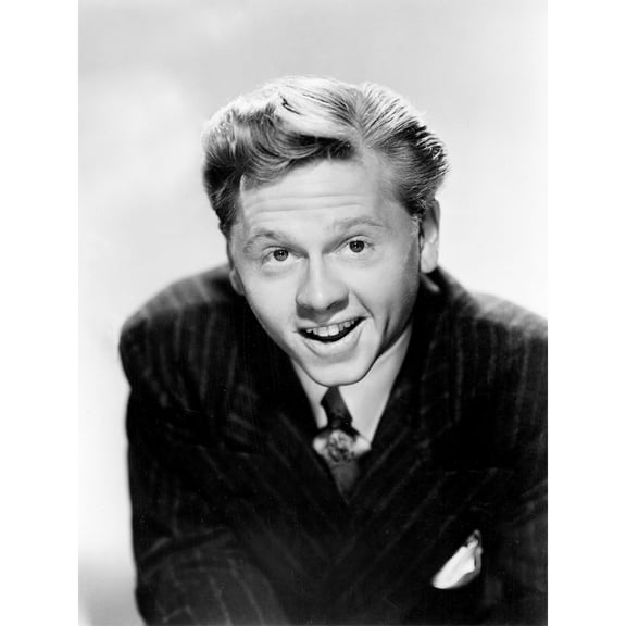 Portrait Movie Actor Mickey Rooney Photo Extra Large XL Wall Art Poster Print