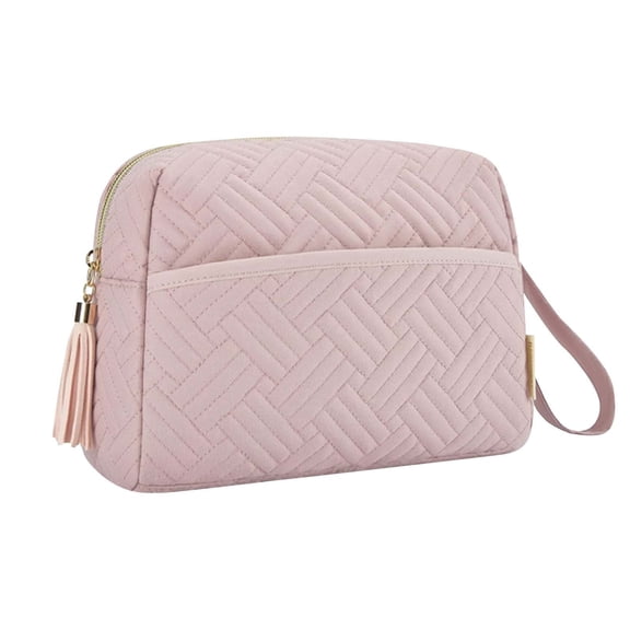Large Capacity Portable Cosmetic Storage Bag Toiletry Bag with Dry and Wet Separation for Efficient Organization