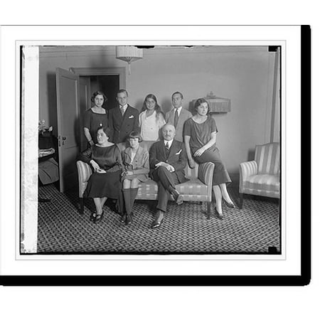 Historic Print, Dr. Honorio Pueyrredon & family, [3/5/24], 16" x 20"