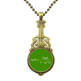 thumbnail image 1 of Formule Mathématique Exprime Collier d'Équation Computationnelle Pendentif Guitare Antique Bijoux Musique, 1 of 3