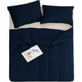 thumbnail image 4 of 1 Piece Luxury Thicker Pattern Comforter, 800 TC, 100% Egyptian Cotton, Full/Queen Size Navy Solid Color, 4 of 6