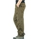 thumbnail image 2 of Pantalones largos, pantalones cargo para hombre, pantalones rectos ajustados con múltiples bolsillos, pantalones deportivos para exteriores, pantalones para hombre, 2 of 3