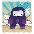 thumbnail image 3 of Ambesonne Anime Shower Curtain, Japanese Manga Monster, 69"Wx70"L, Multicolor, 3 of 3