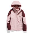 thumbnail image 4 of Women's Mountain Ski Jacket 3 in 1 Waterproof Winter Jacket Warm Snow Jacket Hooded Rain Coat Windproof Winter Coat Rain Jacket Womens Waterproof with Hood PinkL, 4 of 6