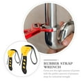 thumbnail image 3 of BESTYASH 2Pcs Heavy Duty Yellow Strap Wrenches Oil Filter Removal Tool for Mechanics and Plumbers, 3 of 7