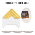 thumbnail image 3 of 480 Pieces Photo Corners for Scrapbooking, Gold Photo Corner Stickers, Self-Adhesive Photo Mounting Corners,Gold, 3 of 7