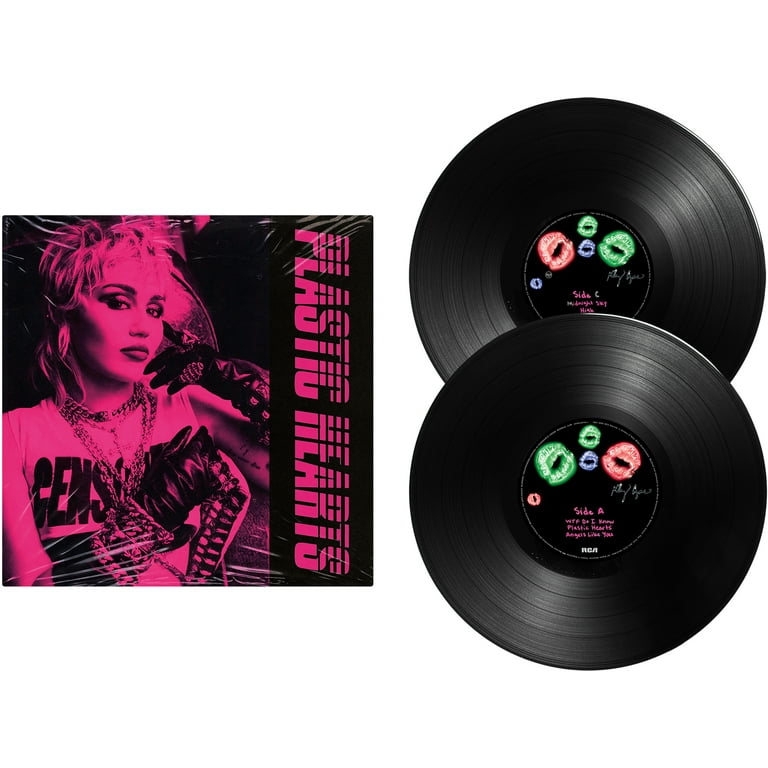 Miley Cyrus - Plastic Hearts Album, Double Vinyl LP - Walmart.com