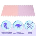 thumbnail image 3 of Alfombra de Piso de Espuma de Lujes, Alfombra de Piso de Entrelazamiento de Espuma de 2 Colores 10 piezas de piel amigables fáciles de limpiar no compactA para el dormitorio de la, 3 of 7