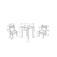 thumbnail image 2 of Monarch Specialties Dining Set, 2 of 3