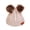 Coffee, variant on Women with Double Pom Pom Beanies Hat inter Hats for Women Cold Weather Warm Knit Lined Beanie Caps Black