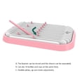 thumbnail image 4 of Escurridor plegable para biberones ComfZtar, rosa, 4 of 7