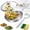 With Lid, variant on Titanium Hammered Pan Pro with Lid, 11 Inch Pure Titanium Non Stick Frying Pan, No Coating Scratch-Resistant Skillet Cookware for All Stovetops Induction Oven Safe (With Lid, 11.02in)