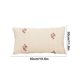 thumbnail image 2 of Almohada bordada cojín rosa flor sofás cama apoyo lumbar para la cabeza funda de almohada simple regalo de vacaciones, 2 of 6