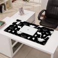 thumbnail image 3 of Long Mouse Pads for Desk,Black White Dinosaur Skeletons Bold Desk Mats on Top Of Desks, Desk Mouse Pad Extra Large with 3mm Non-Slip Base and Stitched Edge for Gaming,Office,Work,Home 31.5"x15.7", 3 of 6