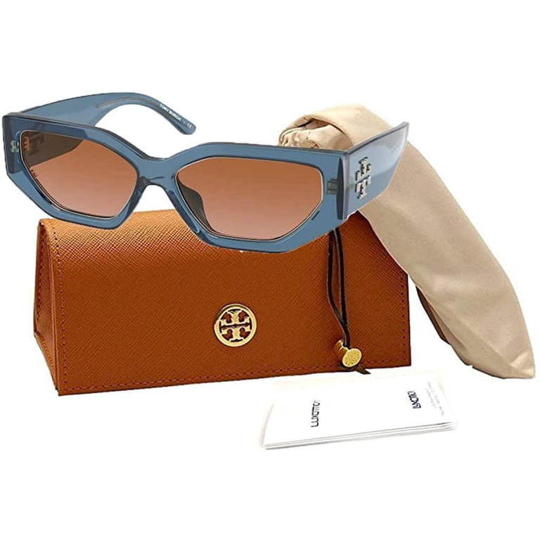 Tory Burch TY9070U 185913 55MM Transparent Blue/Amber  display picture 3