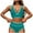 Blue, variant on BeAi Two Piece Swimsuit for Women Floral Womens Bathing Suits One Piece Strapless Modest Swimwear for Women Plus Size Sexy Tankini Wrap Tie Back Previous Orders