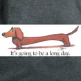 thumbnail image 3 of CafePress - Long Day Dachshund Women's Classic T Shirt - Women's Traditional Fit Dark T-Shirt, 3 of 4