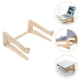 thumbnail image 3 of Countertop Laptop Stand Notebook Computer Holder Office Laptop Wooden Riser, 3 of 8