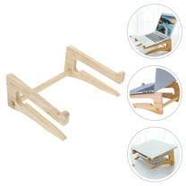 FRCOLOR 1Pcs Ergonomic Khaki Laptop Riser for Users with Laptops 14.3-19 Inches and Heat Dissipation