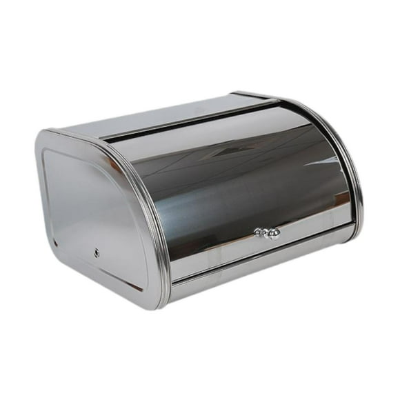 Bread Box Bread Storage Kitchen Storage Container for Pantry Cafe Countertop Mirror