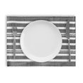 thumbnail image 5 of Fabstyles Broadway Stripe Cotton Placemats Set of 4 Machine Washable Heavyweight Table Mats Perfect for The Kitchen and Dining Table or Outdoor Tables, 5 of 5