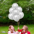 thumbnail image 3 of PMU Balloons 11 Inch PartyTex Premium Silver Latex Pkg/100, 3 of 7