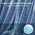 thumbnail image 6 of Sonive 90" × 90" Cooling Blanket for Hot Sleepers, Double-Sided Summer Blanket, Cool-Touch Fabric, Machine Washable (Queen, Blue), 6 of 7