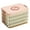 Pink Four Layer, variant on Shoreew Deli Meat Container Dumpling Storage Box Multiple Layer BPA-Free Stackable Design Good Sealing Non-Stick Refrigerator Freezer Organizer