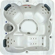 Angle View: Home and Garden Spas LPILAG40 5 Person 51 Jet Spa with Stainless Jets and Ozone System Included