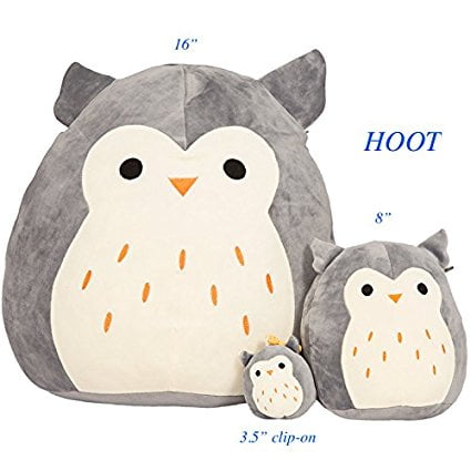 Kellytoys Squishmallow 8 Conner The Cow Super Soft Plush Toy Pillow Pet Animal Pillow