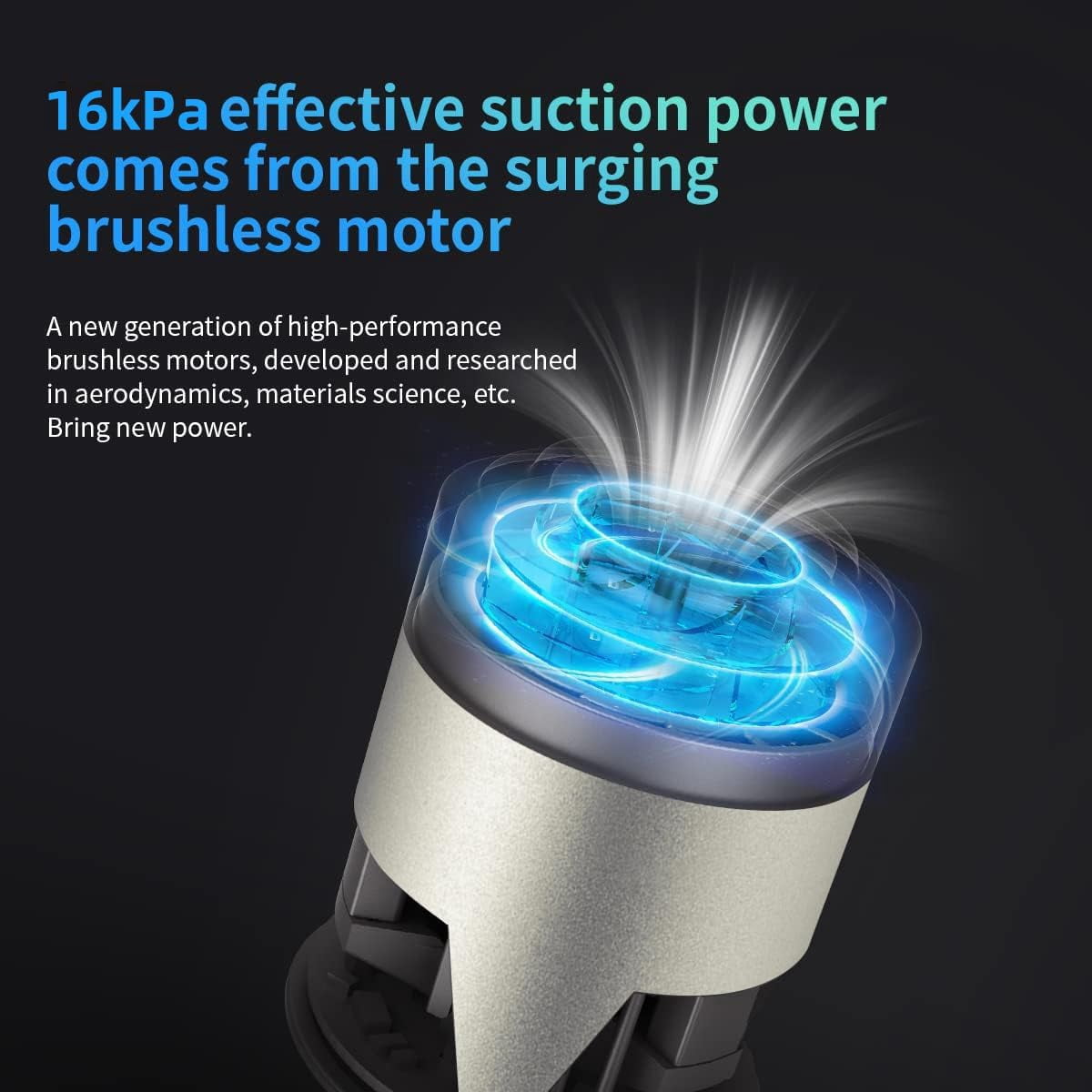 Handheld Vacuum Cordless Rechargeable Portable 16000pa Strong Suction and High Power, Hand Vacuum Cordless with 10-20 Mins Long Runtime Lightweight Hand Vacuum for Car Pet Hair Home Office