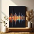 thumbnail image 6 of Abstract City Skyline Canvas Print, Wall Decor for Living Room Bedroom Office Dining Room Hallway, 6 of 8