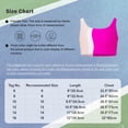 thumbnail image 6 of inlzdz Kids Children Girls Sleeveless Tank Top Gym Workout Dance Crop Top Yoga Modern Dance Athletic Black 14, 6 of 6