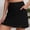 Black, variant on FASHOFT Tennis Skirt For Women High Waist Casual Mesh Skort Lightweight Breathable For Fitness Running Yoga And Outdoor Sports Womens Athletic Skirts Black