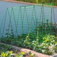 thumbnail image 2 of Pergolas de enrejado de plantas, red de cultivo de poliéster resistente, red de enrejado de jardín con malla cuadrada para plantas trepadoras, verduras,, 2 of 5