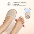 thumbnail image 4 of DREAM PAIRS Women's Knit Ballet Flats with Arch Support Comfortable Wide Toe Box Barefoot Shoes Washable Round Toe Slip-On Flats for Travel, 4 of 8