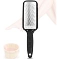 thumbnail image 2 of Professional Foot Files Stainless Steel Exfoliating Scrub Files Foot Calluses Removers Pedicure Tool for Home Travel Shop, 2 of 7