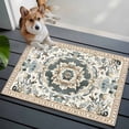 thumbnail image 5 of Farmhouse Boho Bathroom Rug Washable 2x3 Entryway Rug Non Slip Vintage Farmhouse Bohemia Pattern Art Front Door Mat Low Pile Indoor Doormat Throw Floor Carpet for Kitchen Bedroom Entrance, 5 of 8