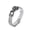 Wolf head A, variant on Men's Titaniums Steel Bangle Wolf/Snake/Eagle Bracelet with Mesh Chain Accessory