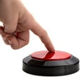 thumbnail image 1 of Talking Clock for Visually impaired, Blind, Elderly. Large and high Contrast (red), 1 of 5